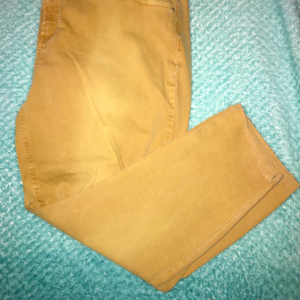 Refuge+ tan jeans